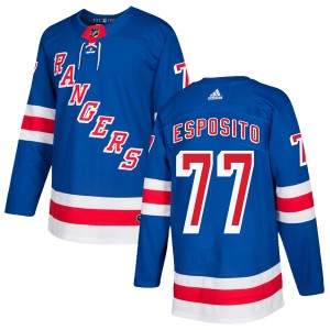 Adidas Phil Esposito New York Rangers Men's Authentic Home Jersey - Royal Blue