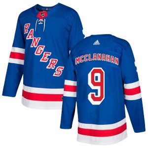 Adidas Rob Mcclanahan New York Rangers Men's Authentic Home Jersey - Royal Blue