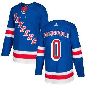 Adidas Gabriel Perreault New York Rangers Men's Authentic Home Jersey - Royal Blue