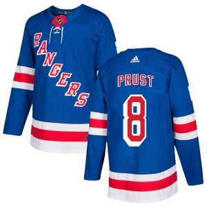 Adidas Brandon Prust New York Rangers Men's Authentic Home Jersey - Royal Blue
