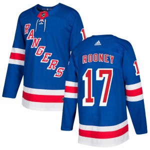 Adidas Kevin Rooney New York Rangers Men's Authentic Home Jersey - Royal Blue