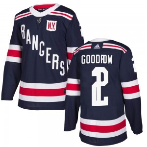 Adidas Barclay Goodrow New York Rangers Men's Authentic 2018 Winter Classic Home Jersey - Navy Blue