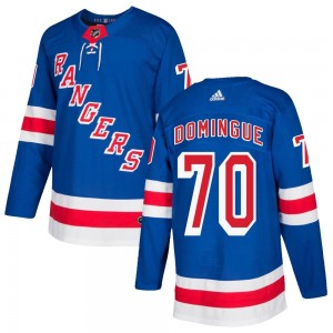 Adidas Louis Domingue New York Rangers Youth Authentic Home Jersey - Royal Blue