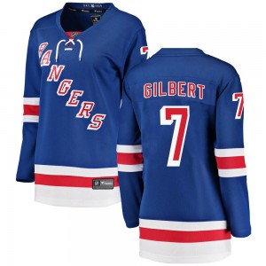 Fanatics Branded Rod Gilbert New York Rangers Women's Breakaway Home Jersey - Blue