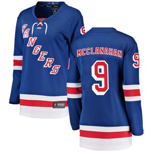Fanatics Branded Rob Mcclanahan New York Rangers Women's Breakaway Home Jersey - Blue