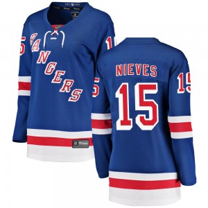 Fanatics Branded Boo Nieves New York Rangers Women's Breakaway Home Jersey - Blue
