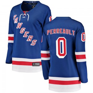Fanatics Branded Gabriel Perreault New York Rangers Women's Breakaway Home Jersey - Blue