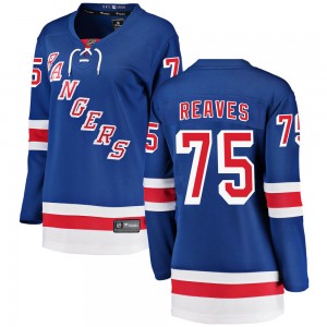 Fanatics Branded Ryan Reaves New York Rangers Women's Breakaway Home Jersey - Blue