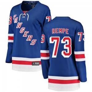 Fanatics Branded Matt Rempe New York Rangers Women's Breakaway Home Jersey - Blue