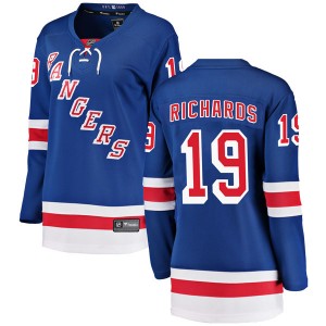 Fanatics Branded Brad Richards New York Rangers Women's Breakaway Home Jersey - Blue
