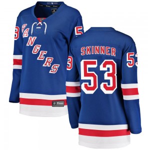 Fanatics Branded Hunter Skinner New York Rangers Women's Breakaway Home Jersey - Blue