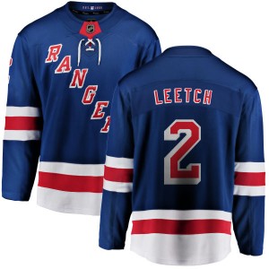 Fanatics Branded Brian Leetch New York Rangers Youth Home Breakaway Jersey - Blue