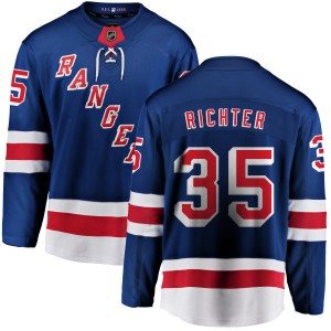 Fanatics Branded Mike Richter New York Rangers Men's Home Breakaway Jersey - Blue