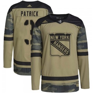 Adidas James Patrick New York Rangers Youth Authentic Military Appreciation Practice Jersey - Camo