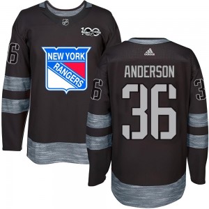 Glenn Anderson New York Rangers Youth Authentic 1917- 100th Anniversary Jersey - Black