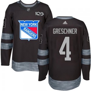 Ron Greschner New York Rangers Youth Authentic 1917- 100th Anniversary Jersey - Black