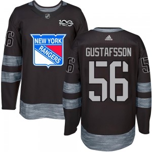 Erik Gustafsson New York Rangers Youth Authentic 1917- 100th Anniversary Jersey - Black