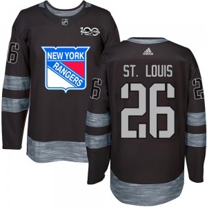 Martin St. Louis New York Rangers Youth Authentic 1917- 100th Anniversary Jersey - Black