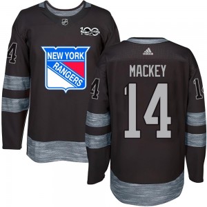 Connor Mackey New York Rangers Youth Authentic 1917- 100th Anniversary Jersey - Black