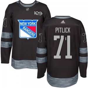 Tyler Pitlick New York Rangers Youth Authentic 1917- 100th Anniversary Jersey - Black