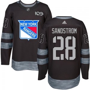 Tomas Sandstrom New York Rangers Youth Authentic 1917- 100th Anniversary Jersey - Black