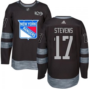 Kevin Stevens New York Rangers Youth Authentic 1917- 100th Anniversary Jersey - Black