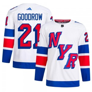 Adidas Barclay Goodrow New York Rangers Men's Authentic 2024 Stadium Series Primegreen Jersey - White