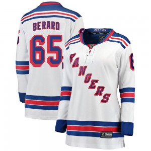 Fanatics Branded Brett Berard New York Rangers Women's Breakaway Away Jersey - White