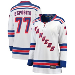 Fanatics Branded Phil Esposito New York Rangers Women's Breakaway Away Jersey - White