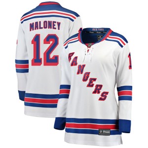 Fanatics Branded Don Maloney New York Rangers Women's Breakaway Away Jersey - White