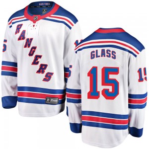 Fanatics Branded Tanner Glass New York Rangers Men's Breakaway Away Jersey - White
