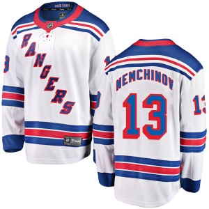 Fanatics Branded Sergei Nemchinov New York Rangers Men's Breakaway Away Jersey - White