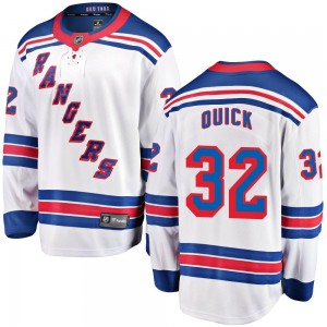 Fanatics Branded Jonathan Quick New York Rangers Men's Breakaway Away Jersey - White