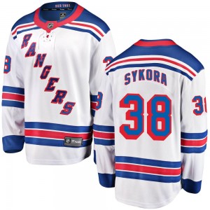 Fanatics Branded Adam Sykora New York Rangers Men's Breakaway Away Jersey - White