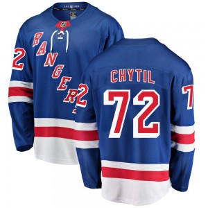 Fanatics Branded Filip Chytil New York Rangers Men's Breakaway Home Jersey - Blue