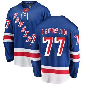 Fanatics Branded Phil Esposito New York Rangers Men's Breakaway Home Jersey - Blue