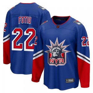 Fanatics Branded Nick Fotiu New York Rangers Men's Breakaway Special Edition 2.0 Jersey - Royal