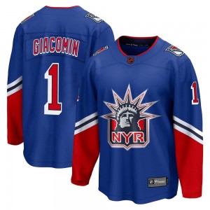 Fanatics Branded Eddie Giacomin New York Rangers Men's Breakaway Special Edition 2.0 Jersey - Royal