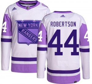 Adidas Men's Matthew Robertson New York Rangers Men's Authentic Hockey Fights Cancer Jersey
