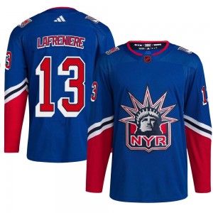 Adidas Alexis Lafreniere New York Rangers Youth Authentic Reverse Retro 2.0 Jersey - Royal