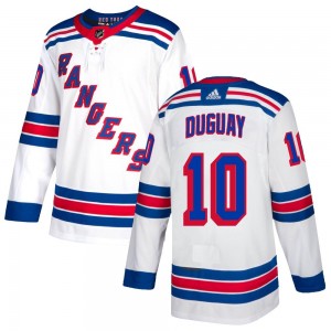 Adidas Ron Duguay New York Rangers Youth Authentic Jersey - White