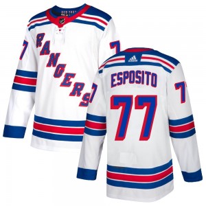 Adidas Phil Esposito New York Rangers Youth Authentic Jersey - White