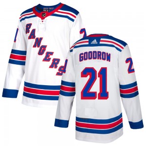 Adidas Barclay Goodrow New York Rangers Youth Authentic Jersey - White