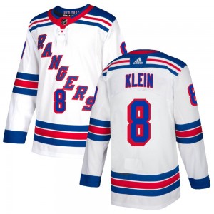 Adidas Kevin Klein New York Rangers Youth Authentic Jersey - White