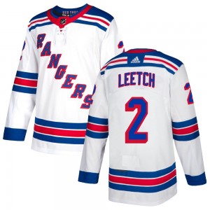 Adidas Brian Leetch New York Rangers Youth Authentic Jersey - White