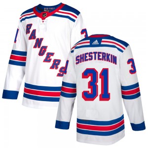 Adidas Igor Shesterkin New York Rangers Youth Authentic Jersey - White