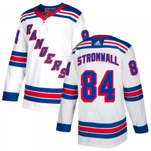 Adidas Malte Stromwall New York Rangers Youth Authentic Jersey - White