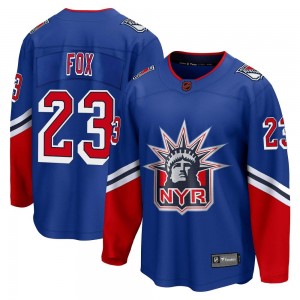Fanatics Branded Adam Fox New York Rangers Youth Breakaway Special Edition 2.0 Jersey - Royal