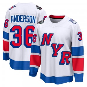 Fanatics Branded Glenn Anderson New York Rangers Men's Breakaway 2024 Stadium Series Jersey - White