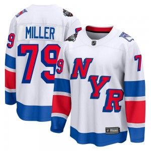 Fanatics Branded K'Andre Miller New York Rangers Men's Breakaway 2024 Stadium Series Jersey - White